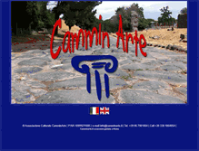 Tablet Screenshot of camminarte.it